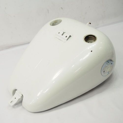 Harley-davidson softail 1450 tc88 genuine gas fuel tank white #3050