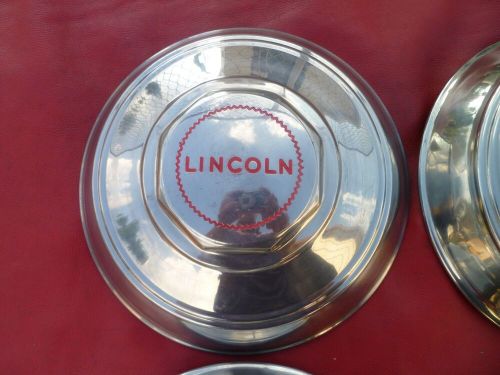 Vintage 1946-48 lincoln zephyr dog dish poverty hubcaps wheel covers