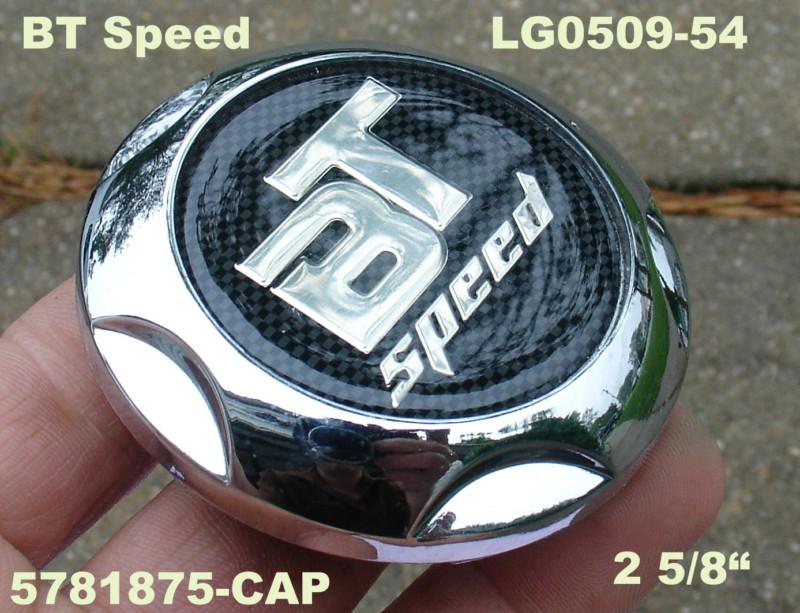 Bt speed chrome wheel center cap #5781875-cap