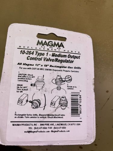 Magma control valve gas grill medium output #10-264