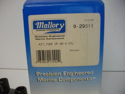 Mallory marine 9-29311 tune up kit for 4 cylinder gm engines 18-5268