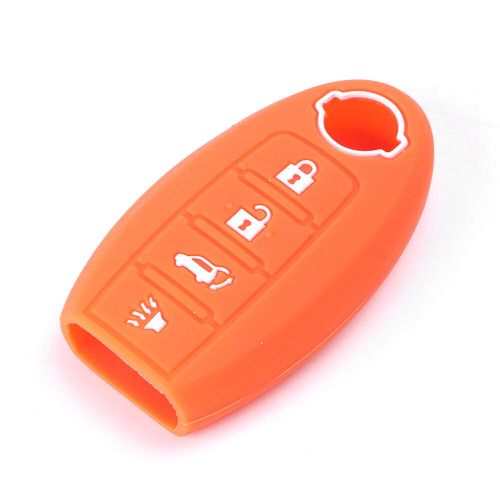 Fit nissan 370z altima auto 4 button remote key holder case cover fob protector