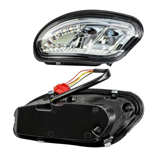 Golf cart full led headlight kit with led tail lights 2014-up ezgo txt t48