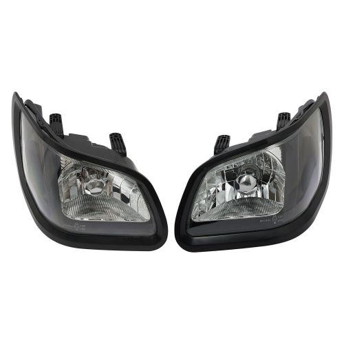 Pair car headlights for kubota m96 mx4700 mx5100 series left &amp; right front lamps