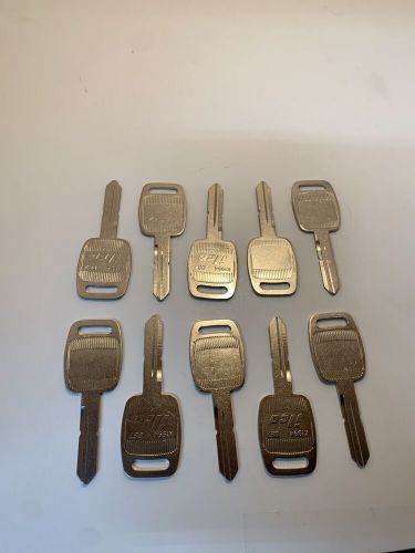 Ilco k1994 kenworth b87 key blank 10-pack, nickel plated