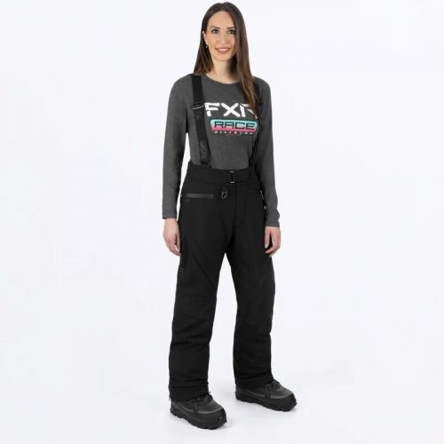 Fxr racing vertical pro insulated womens softshell pants md black