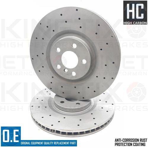 For bmw m135i 128ti m235i f40 f44 drilled front rear brake discs apec pads wires