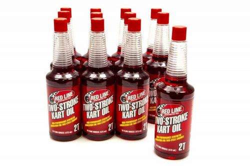 Redline oil 40403 case/12 2 cycle kart oil case 12x16 oz. bottles