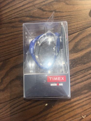 Timex ironman triathlon 10 lap mid size sports watch blue #t5k784 unisex read wr