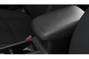 Subaru 2012-2013 impreza center console sliding armrest black