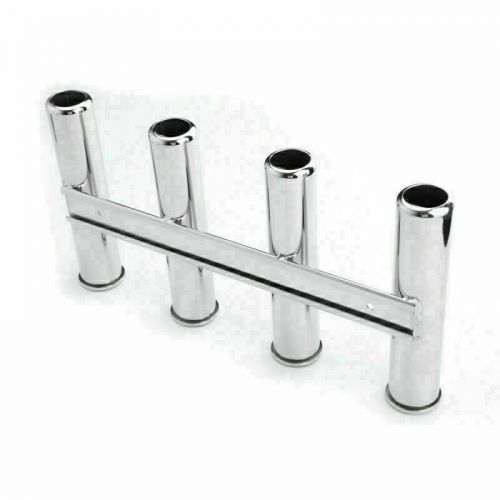 4 link stainless steel fishing rod holder side mount for boat/yacht/track rv sa