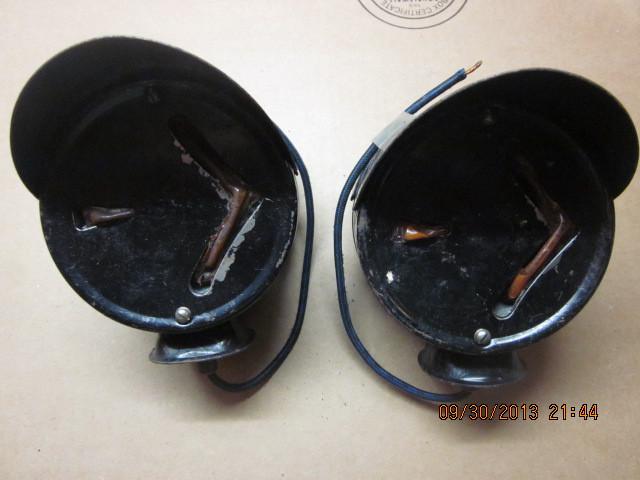 Turn signal double face visor fender mount lamps vintage trucks