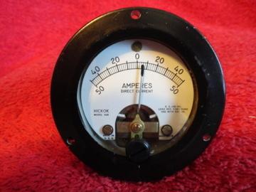 Hickok amperes gauge model 56r p/n 561-855