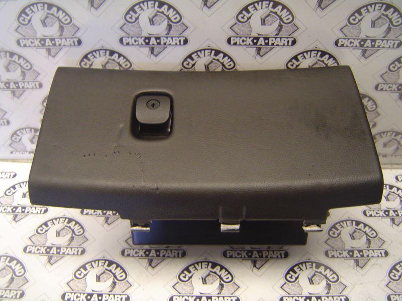 05-12 chevrolet c6 corvette z06 ls2 ls7 oem black glove box door minor tears