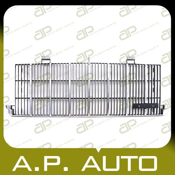 New grille grill assembly replacement 90-92 lincoln town car chrome frame