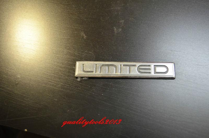 Limited car logo emblem