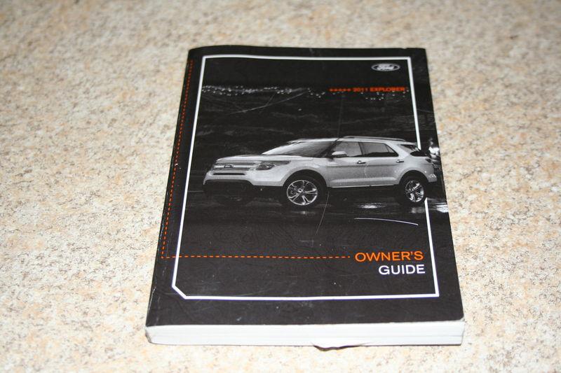 2011 11  ford explorer owners manual