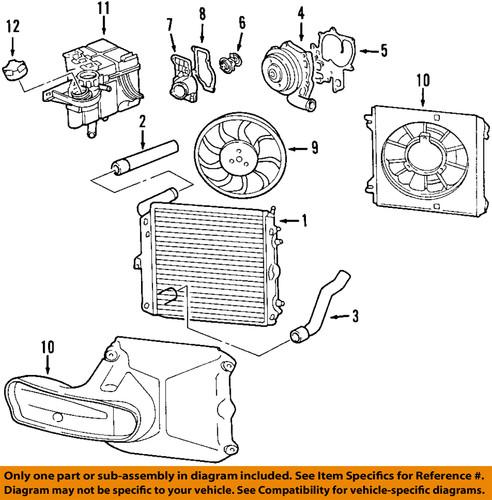 Porsche oem 99610601156 engine water pump/water pump