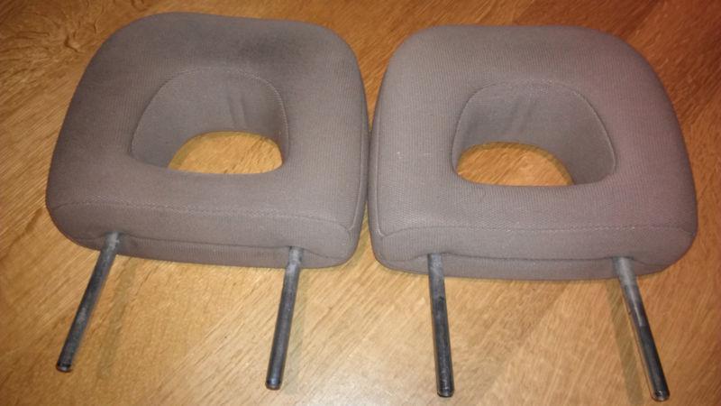 01 rav4 headrest pair front or rear cloth 081613hr02 97 98 99 00 2002 2003 2004