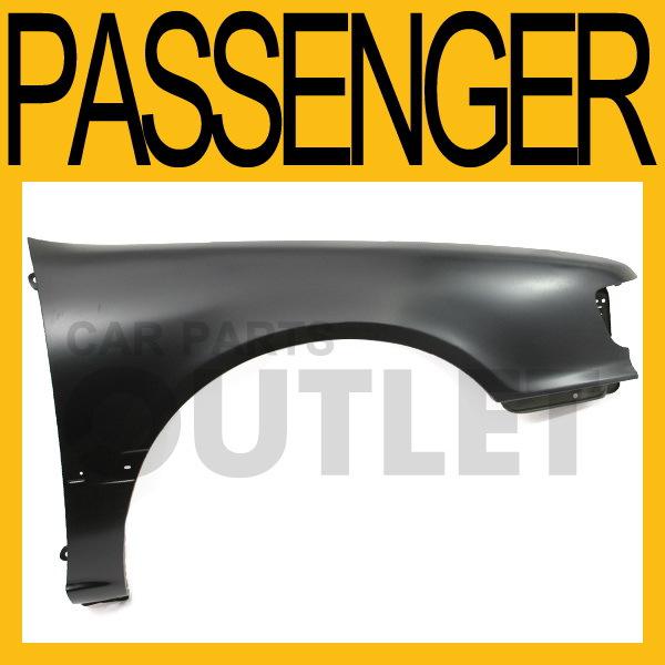 96-99 infiniti i30 passenger front fender in1241102 primered wo lamp hole right