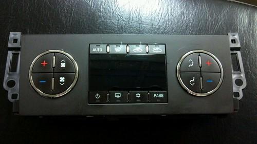 2008 sierra a/c control head