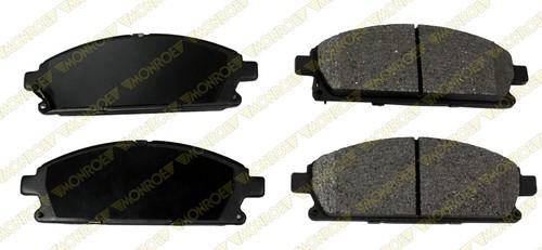 Monroe fx855 brake pad or shoe, front-monroe prosolution semi-metallic brake pad