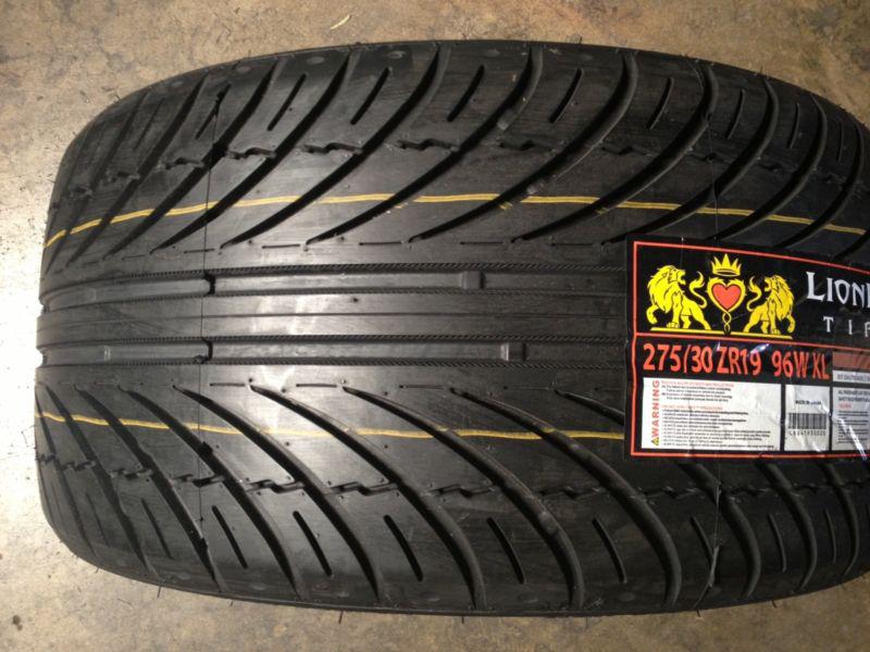 (2) new 275/30zr19 lionhart lh-four tires 275/30/19 275-30r19 2753019 r19