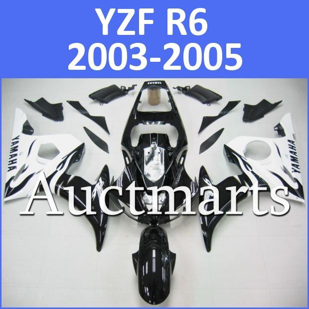 Fit yamaha r6s 06-09 07 08 2006 2007 2008 2009 yzf-r6s fairing body f25 d10