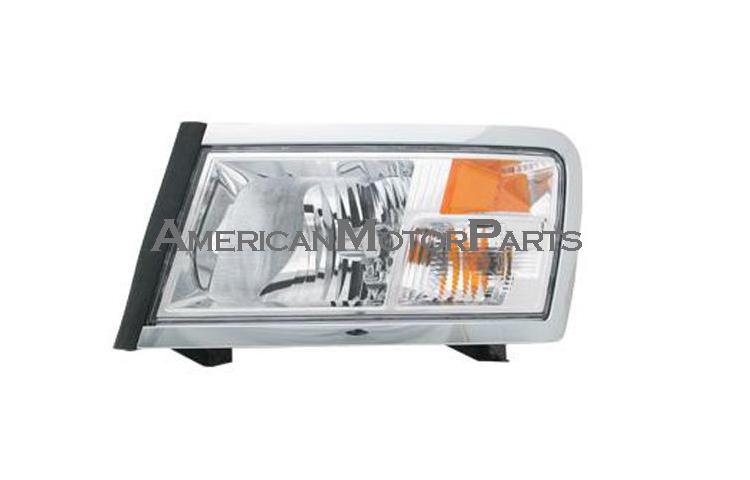 Eagleeye pair replacement headlight w/o black bezel 08-09 dodge dakota