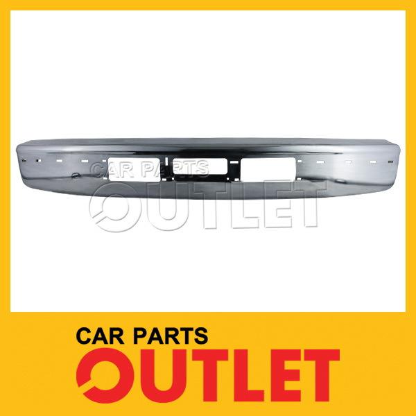 1992-1996 ford bronco/f150 front bumper chrome face bar