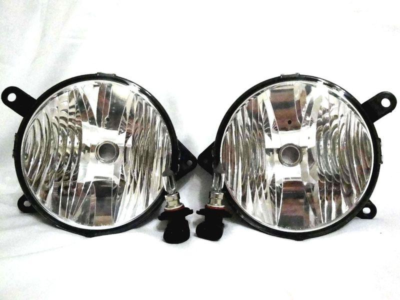 Ford 10-12 mustang gt model grille mounted fog light lamp rl h w/2 bulbs new