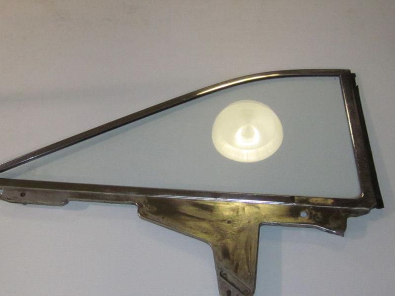 64 galaxie xl fastback right quarter glass window 352 390 427 