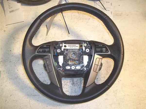 11 12 13 honda odyssey oem black leather steering wheel