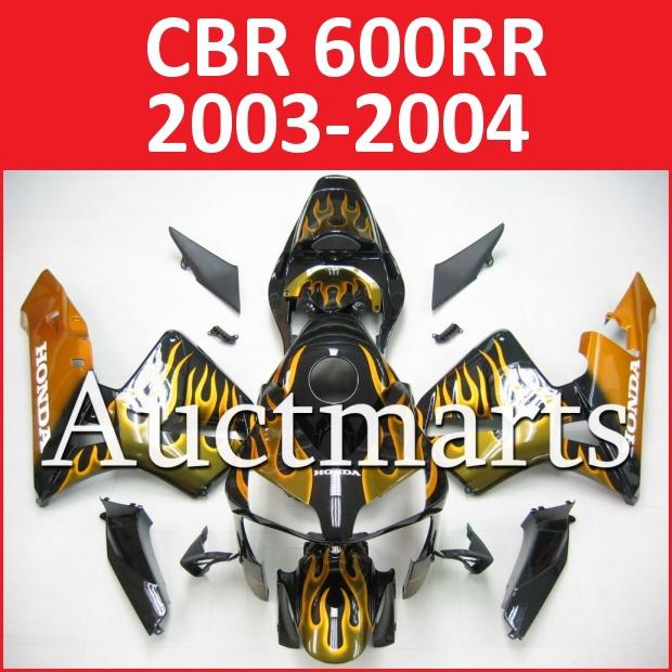 Fit honda 03 04 cbr600rr cbr 600 rr 2003 2004 fairing kit abs plastics a42 a01