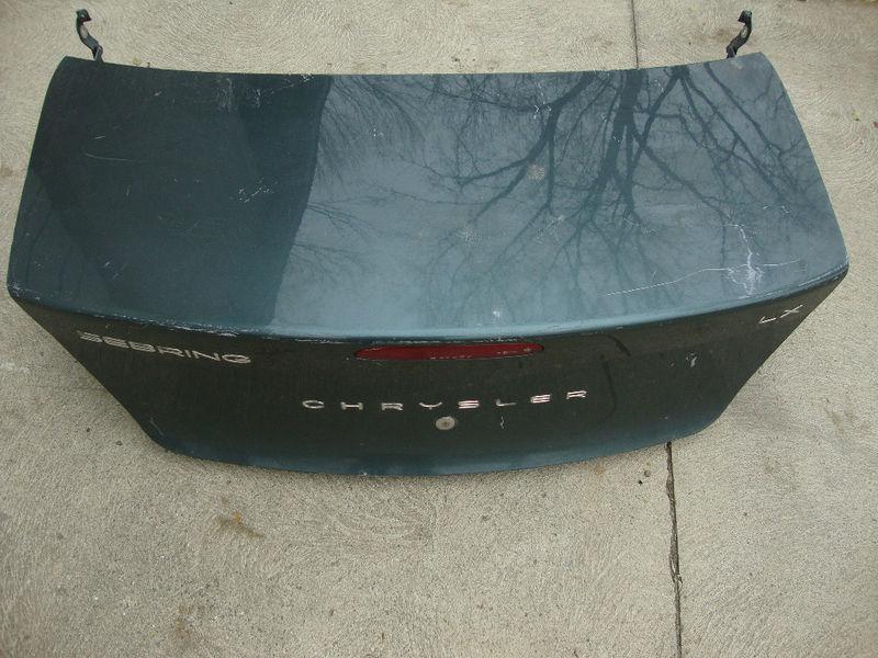 2003 chrysler sebring dodge stratus deck lid trunk lid / original paint 