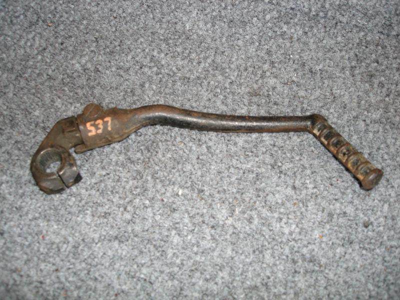 Yamaha 1976 yz125 mx125 mx yz 125 kicker kick start lever starter vintage ahrma