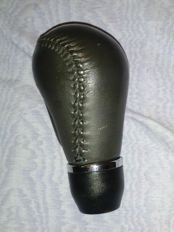 00-06 lincoln ls leather gray shift knob 2000 01 02 03 04 05