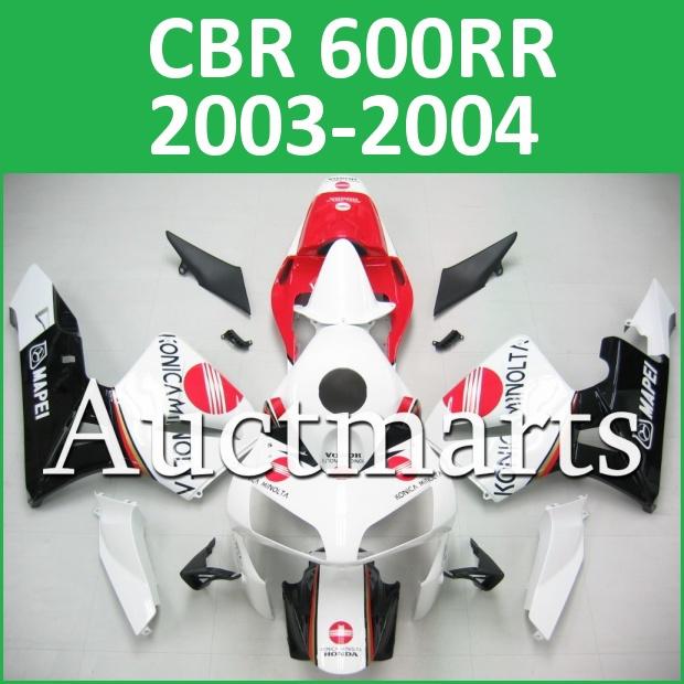 Fit honda 03 04 cbr600rr cbr 600 rr 2003 2004 fairing kit abs plastics a71 c13