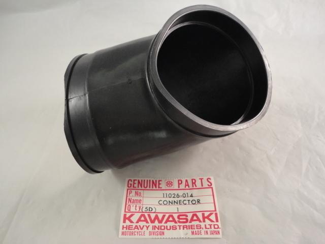 Nos kawasaki  connector  air cleaner muffler  kd175 1976 - 1979 ke175  11026-014