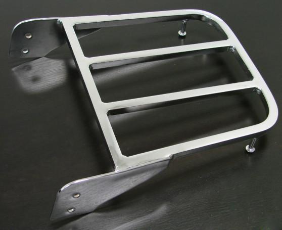 Chrome sissy bar luggage rack for 01-11 suzuki volusia vl800 boulevard m50 c50