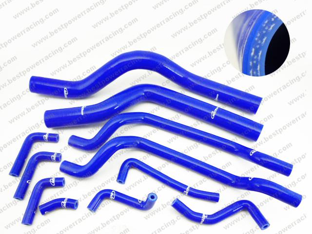 Mitsubishi eclipse dsm gsx/t 4g63t silicone radiator&heater hose 90 91 92 93 94 