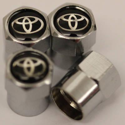 Toyota tire valve caps crown wish hiace previa yaris aygo camry tacoma cororlla