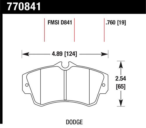 Hawk performance 770841 premium oes; disc brake pads