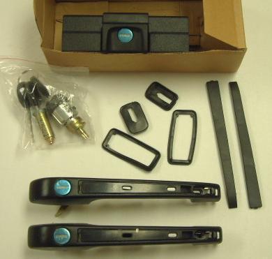 Vw jetta lock set key door handle trunk 83-92 