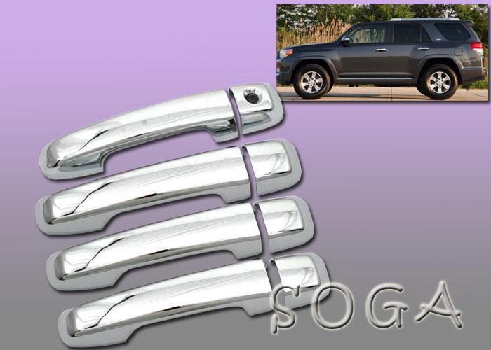 10 11 12 toyota 4runner chrome door handle cover 2010 2011 2012 fast ship