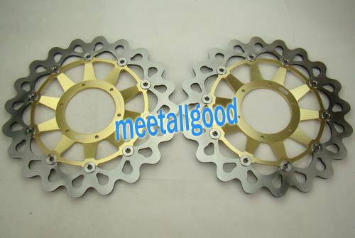 Front brake disc rotor for honda cbr 1000 rr 2008 2009 2010 2011 golden