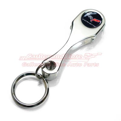 Corvette c6 connecting rod/ bottle opener key chain, keychain, + free gift