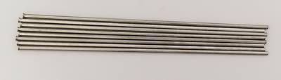 Nos 16365nos tubing stainless steel natural 3/16" x 12" set of 8