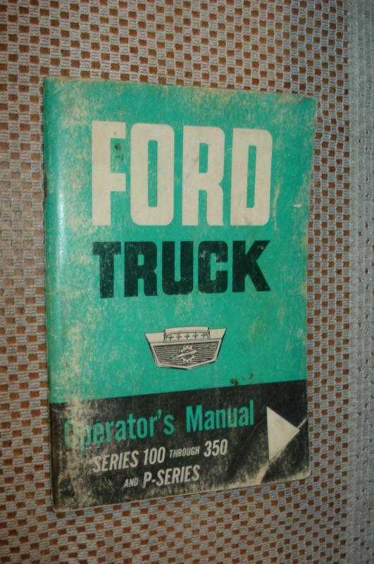 1964 ford truck owners manual original rare glovebox nr