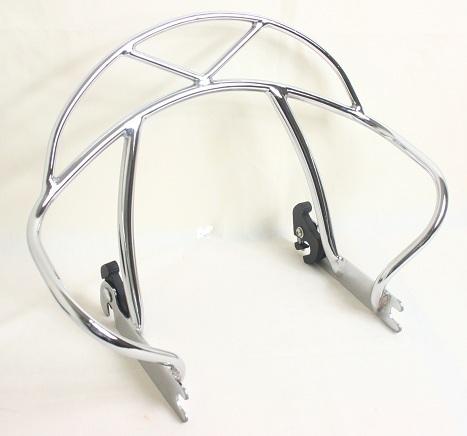 Detachable passenger handrail for harley heritage springer flsts chrome